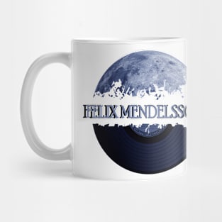 Felix Mendelssohn blue moon vinyl Mug